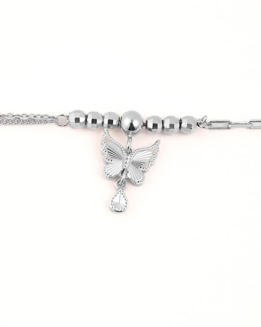 Luna Butterfly Bead Bracelet