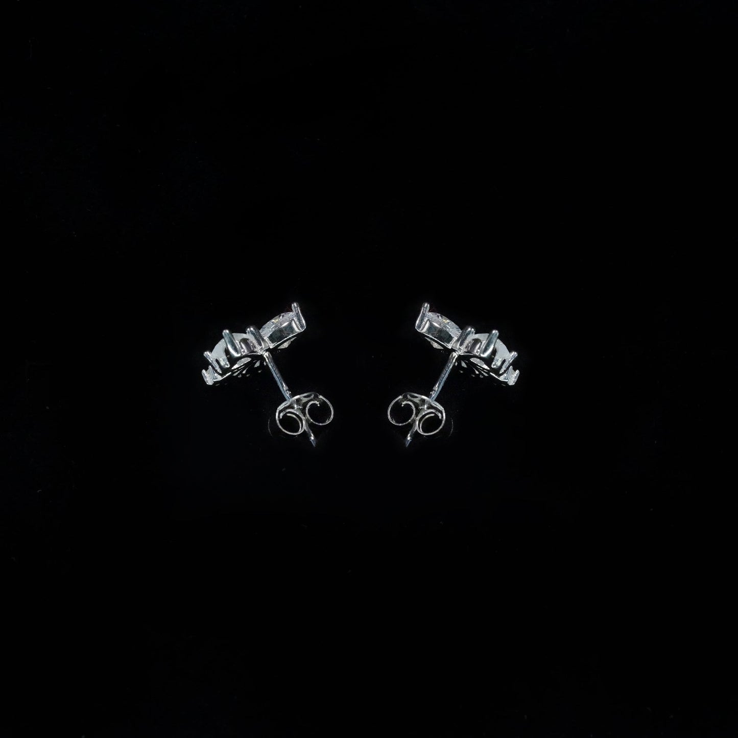 Crystal Bow Babe Studs