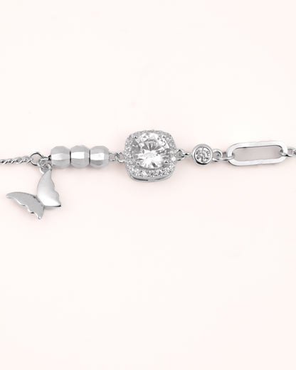 Solitaire Butterfly Spark Bracelet