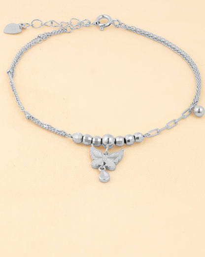 Luna Butterfly Bead Bracelet