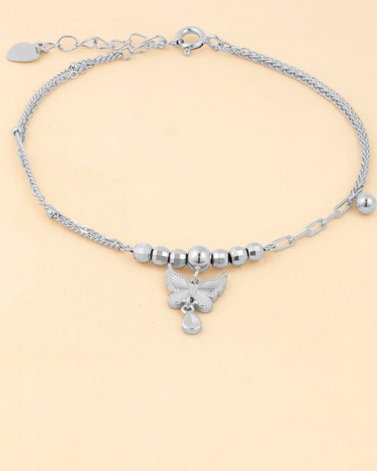 Luna Butterfly Bead Bracelet