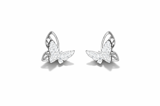 Flutter Spark Butterfly Studs