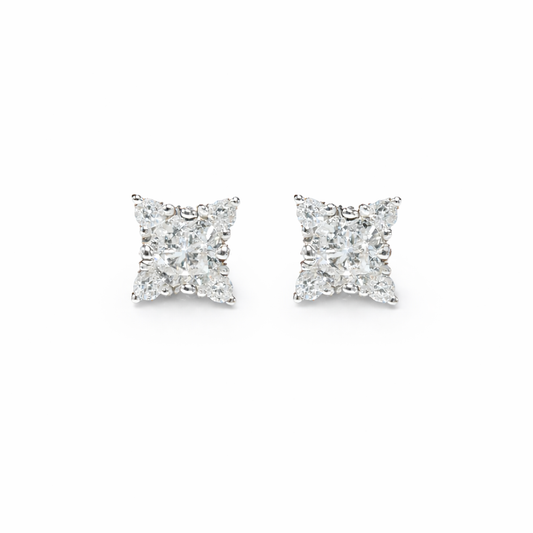Square Spark Studs
