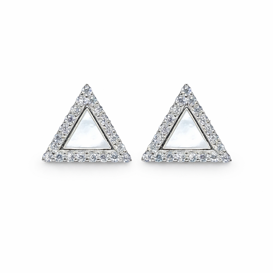 Trinity Glow MOP Studs