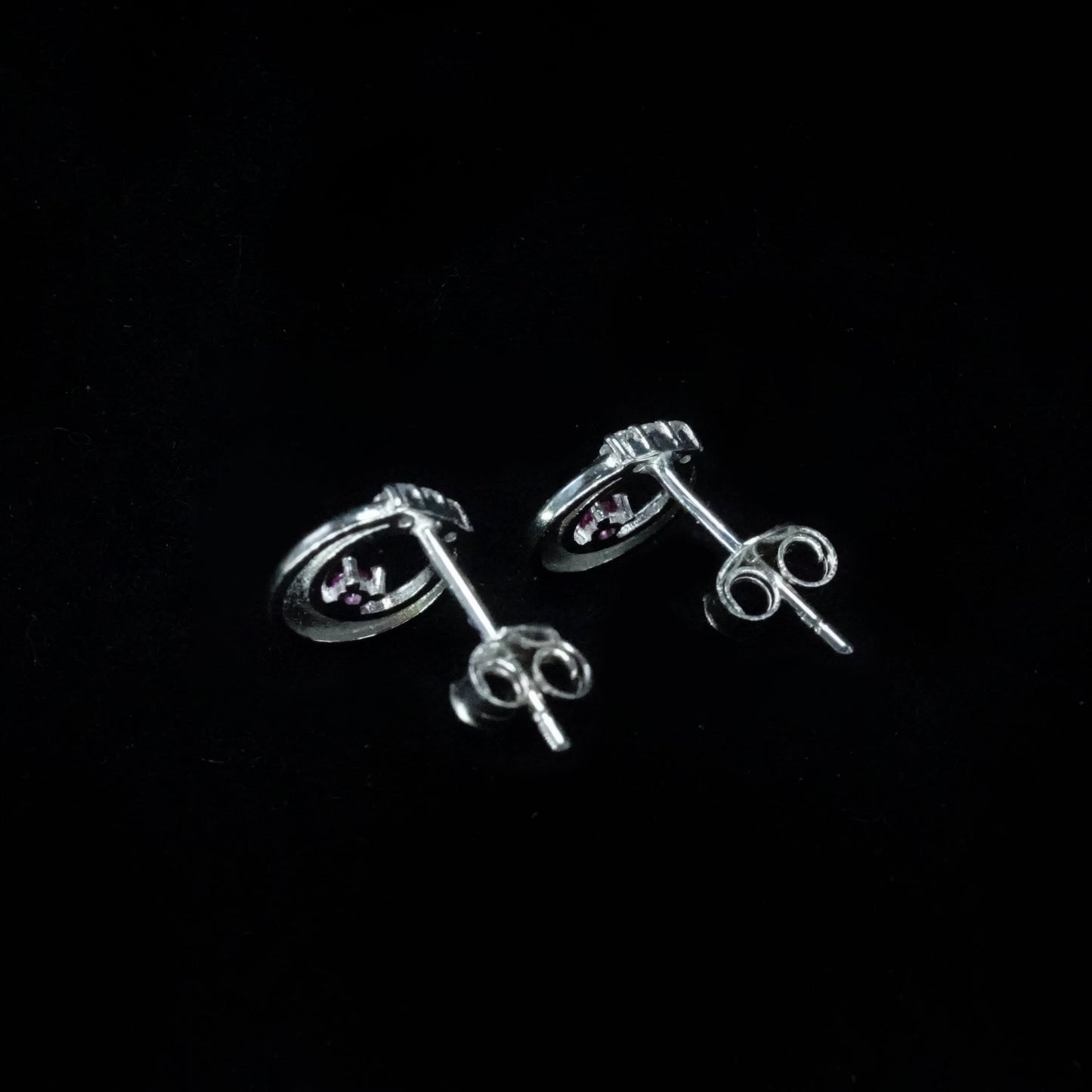 Blush Orbit Studs