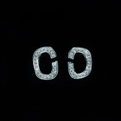 Seren Oval Spark Studs