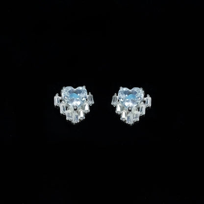 Glacier Bloom Stud Earrings