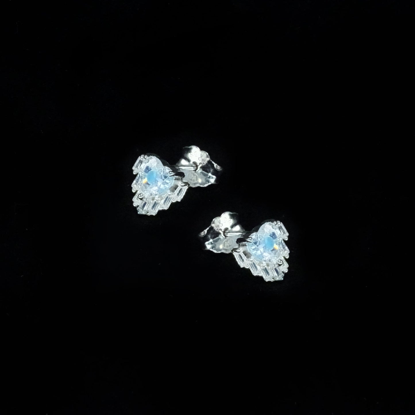 Glacier Bloom Stud Earrings