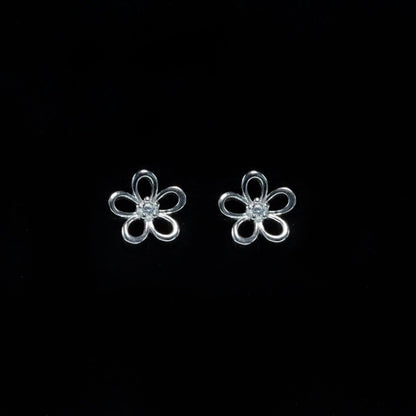 Mini Floral Stud Earrings