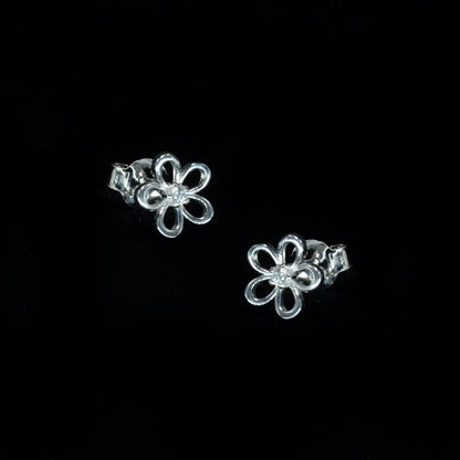 Mini Floral Stud Earrings