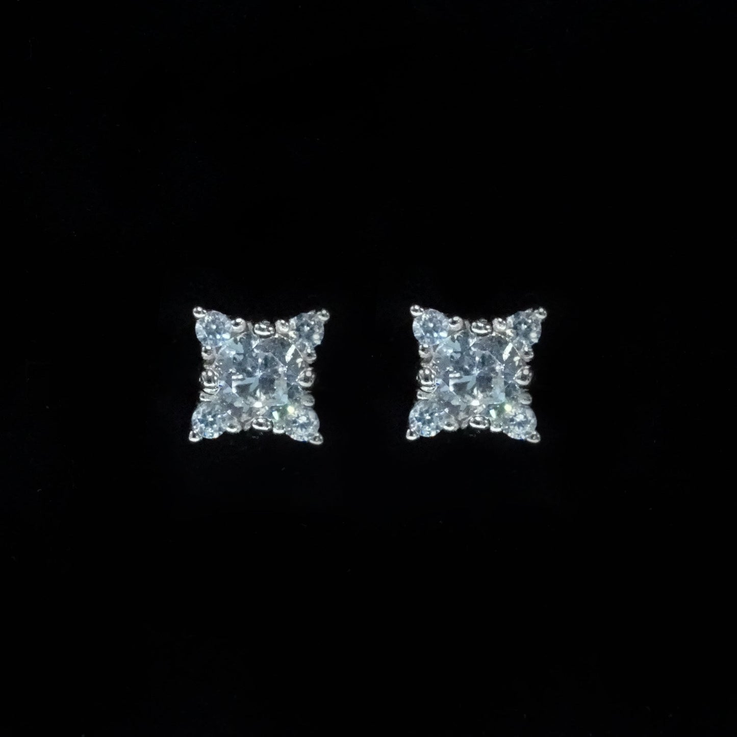 Square Spark Studs