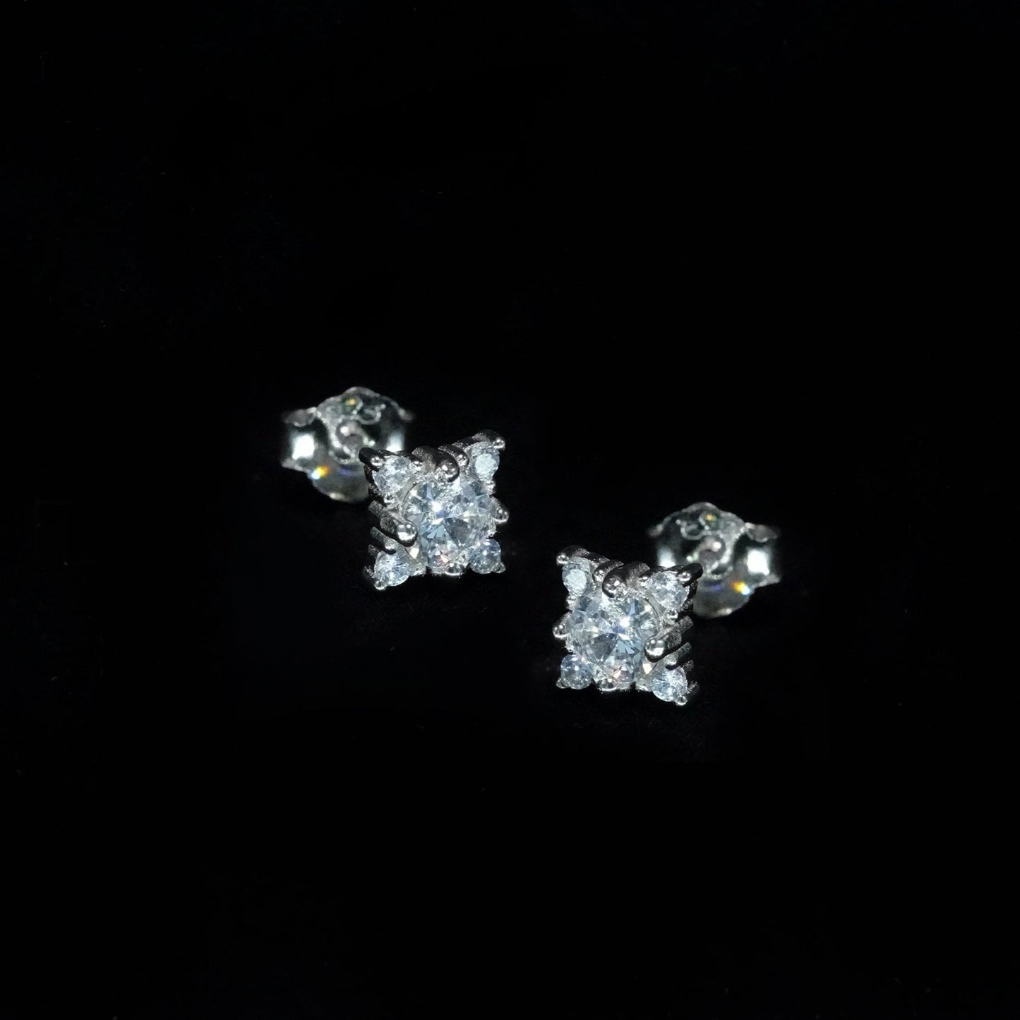 Square Spark Studs