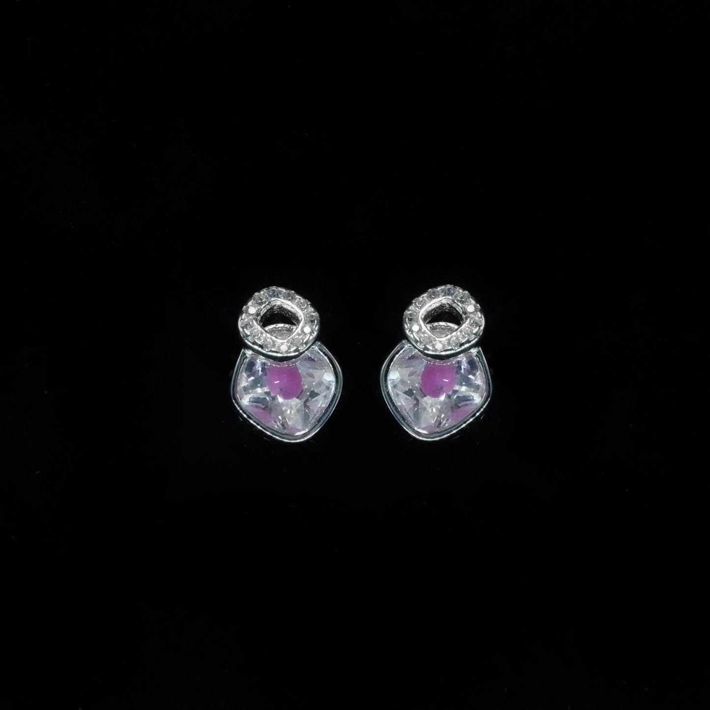 Lumi Blush Stud Earrings