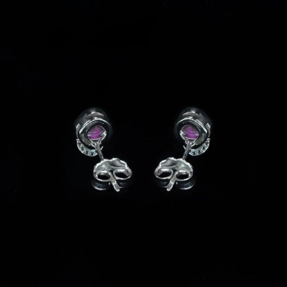 Lumi Blush Stud Earrings