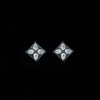 Diamond Frame Studs