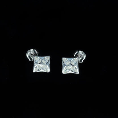 Diamond Frame Studs