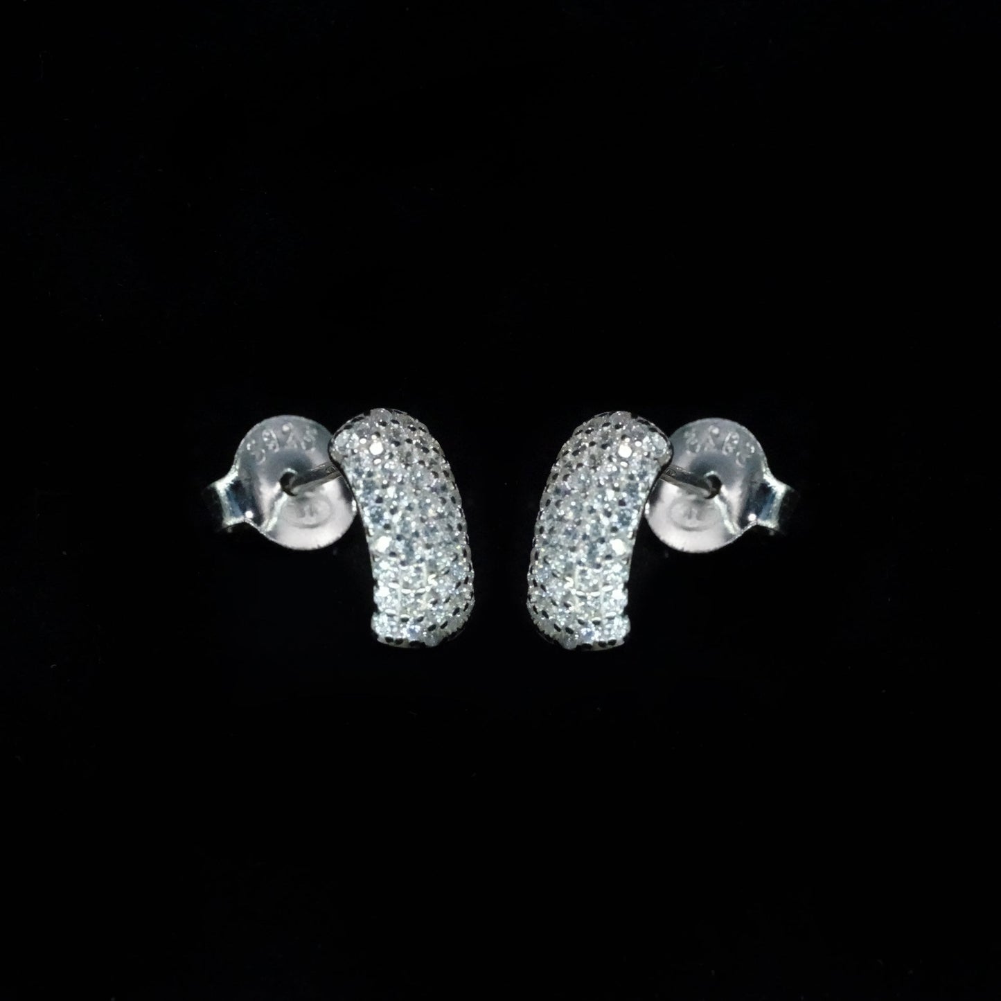 Spark Stack Stud Earrings