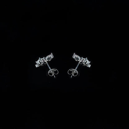 Crystal Bow Babe Studs