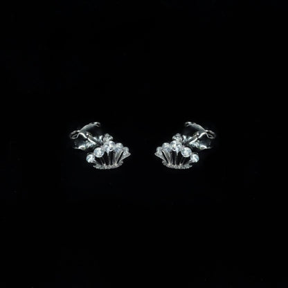 Crown Luxe Stud Earrings