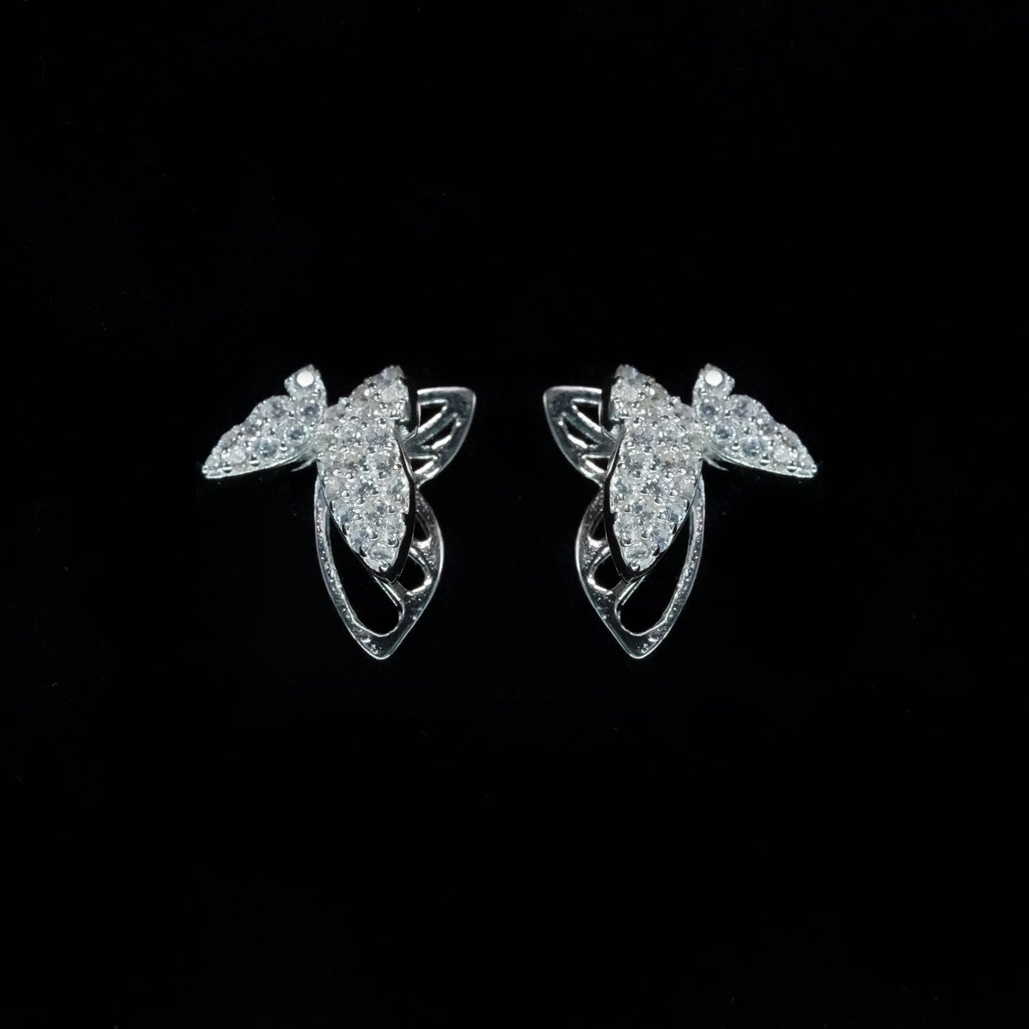 Flutter Spark Butterfly Studs
