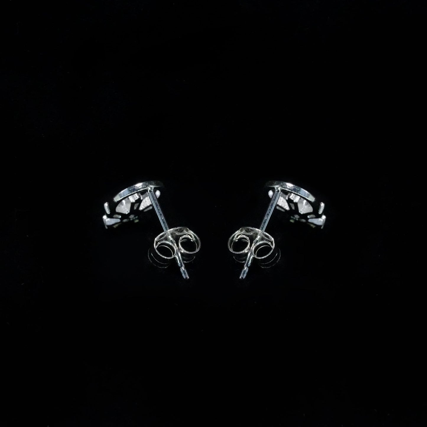 Crystal Flower Ring Stud