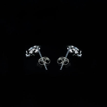 Crystal Flower Ring Stud