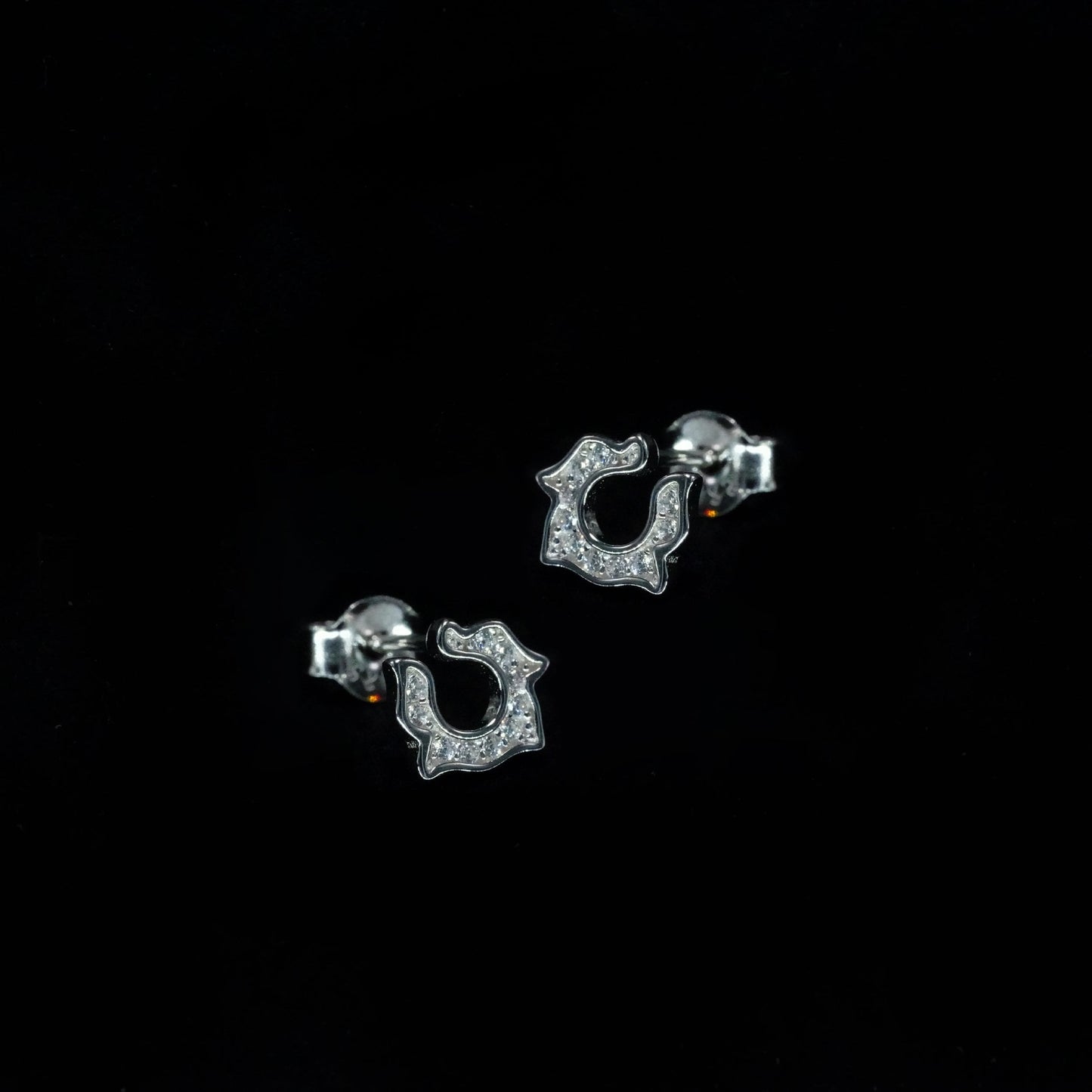 Celeste Swirl Spark Studs