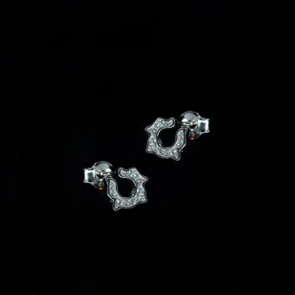 Celeste Swirl Spark Studs