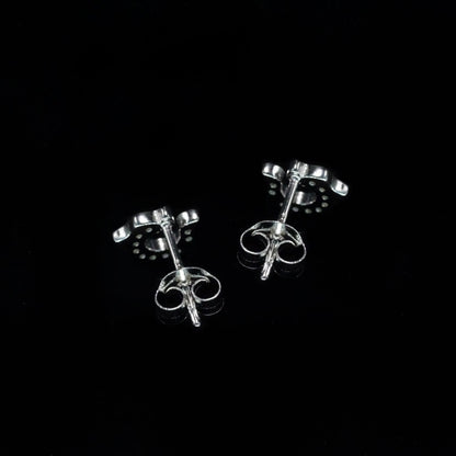 Celeste Swirl Spark Studs
