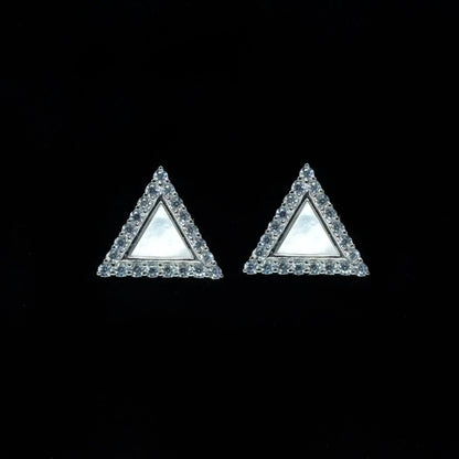 Trinity Glow MOP Studs
