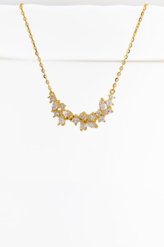 LuxeLeaf Marquise Necklace