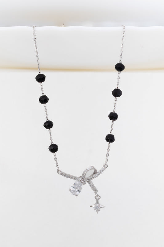 Starlit Sweetheart Bow Charm Mangal Sutra