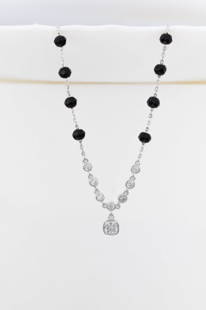 Love Round Square Drop Mangal Sutra