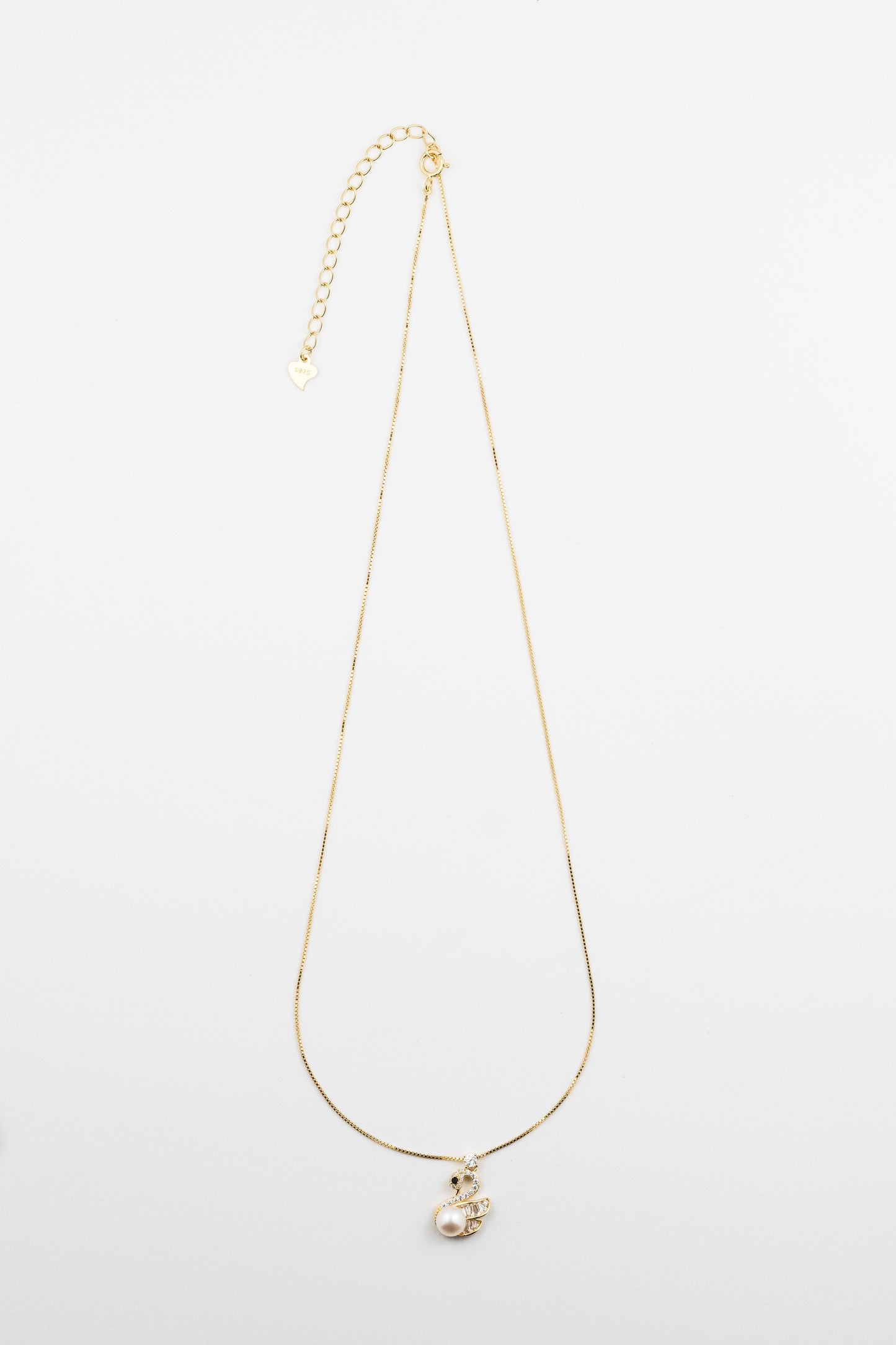 Royal Swan Pearl Necklace