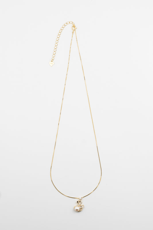 Royal Swan Pearl Necklace