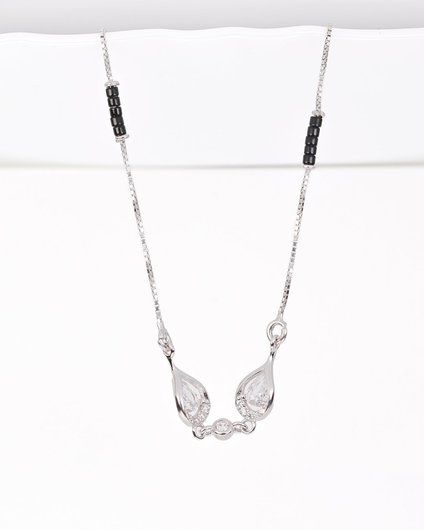 Twin Teardrop Mangal Sutra