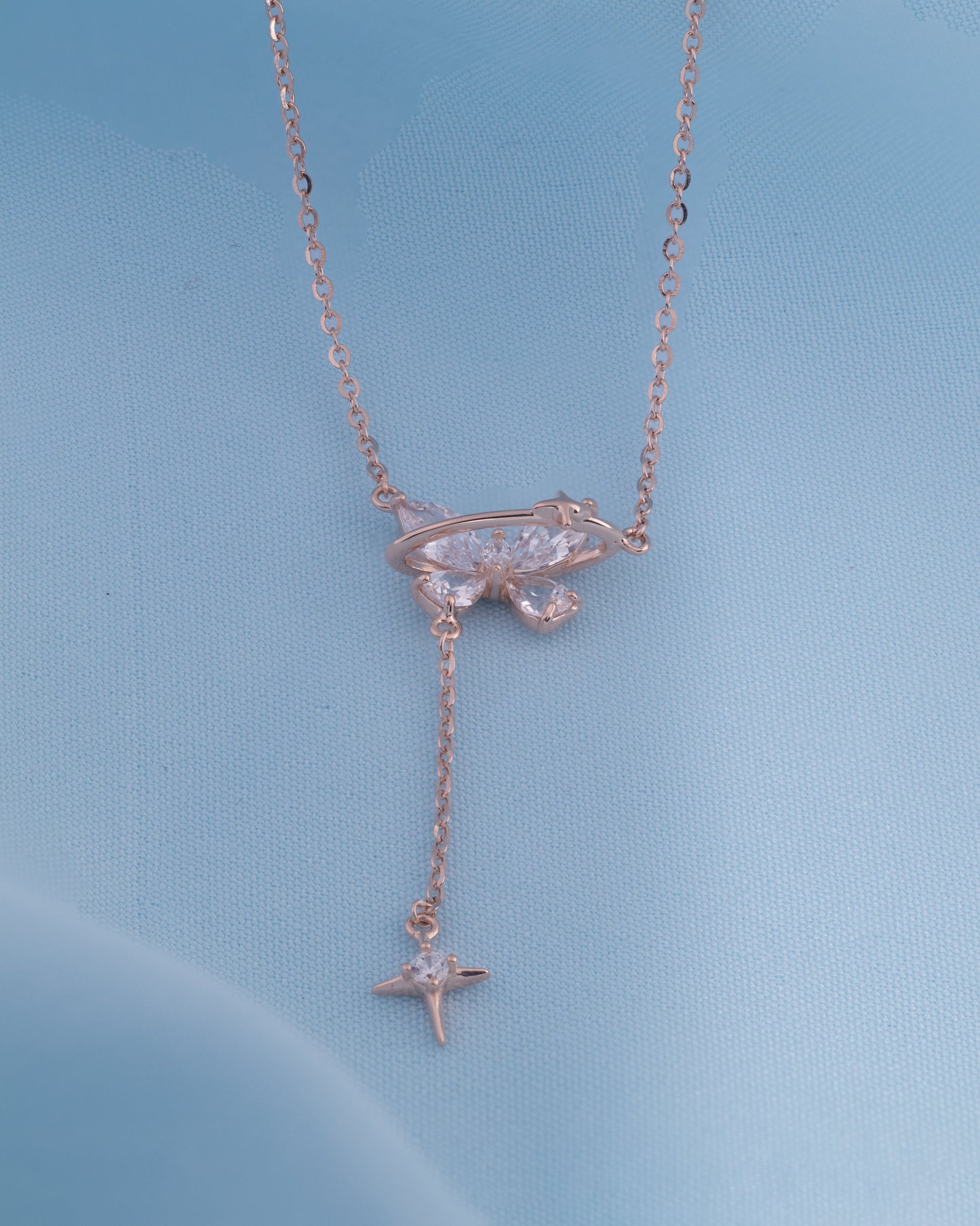 Starfall Rose Necklace