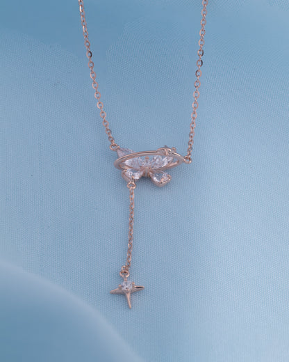 Starfall Rose Necklace