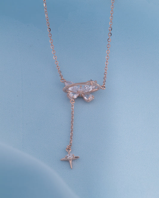 Starfall Rose Necklace