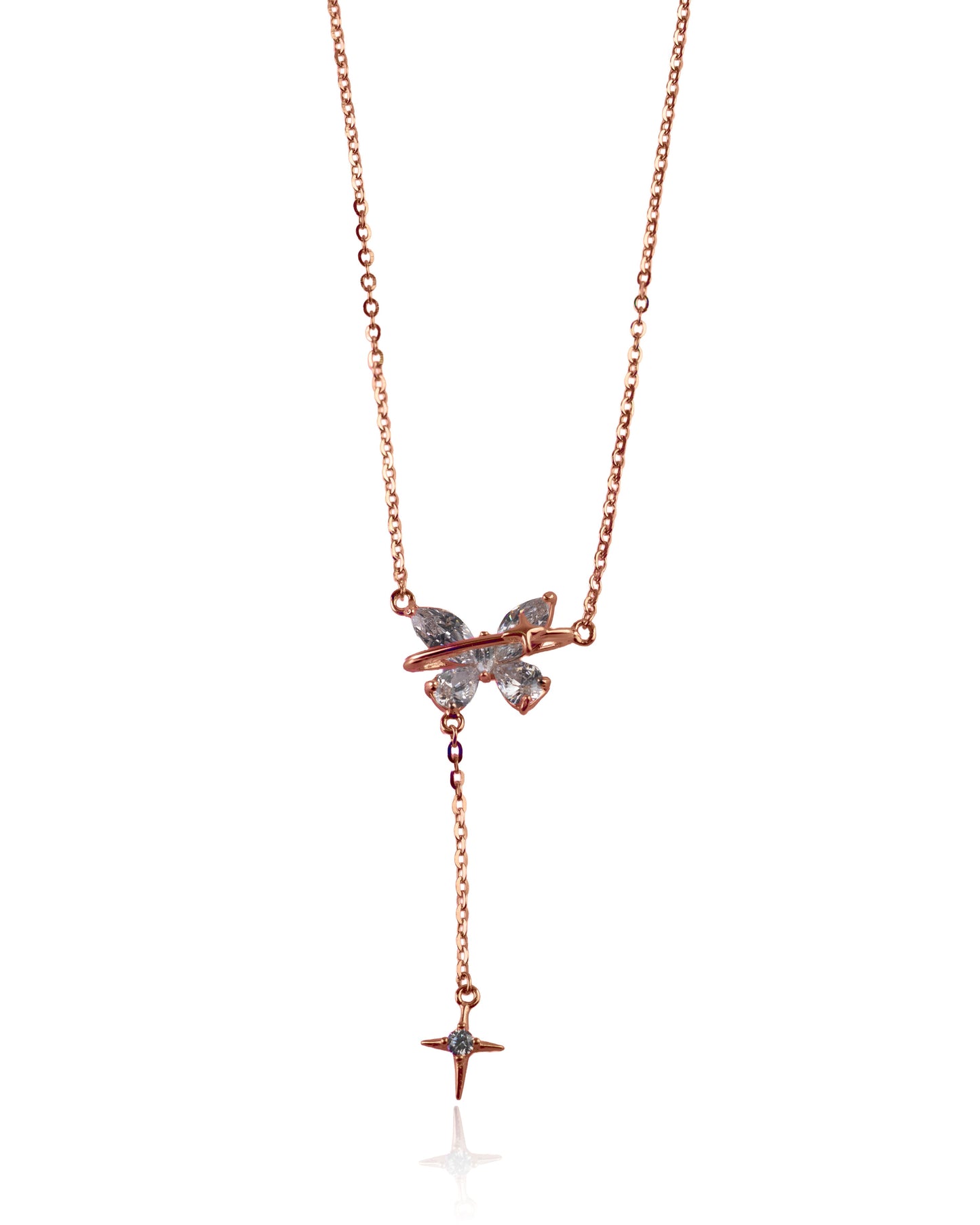Starfall Rose Necklace