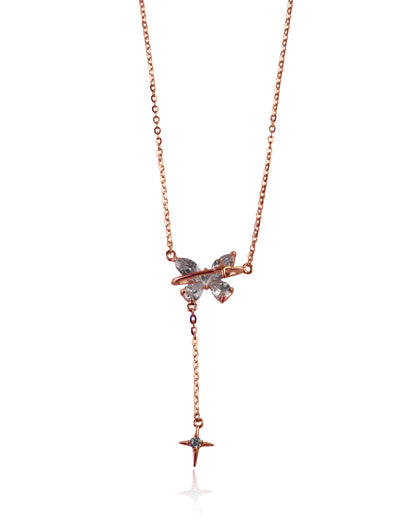 Starfall Rose Necklace