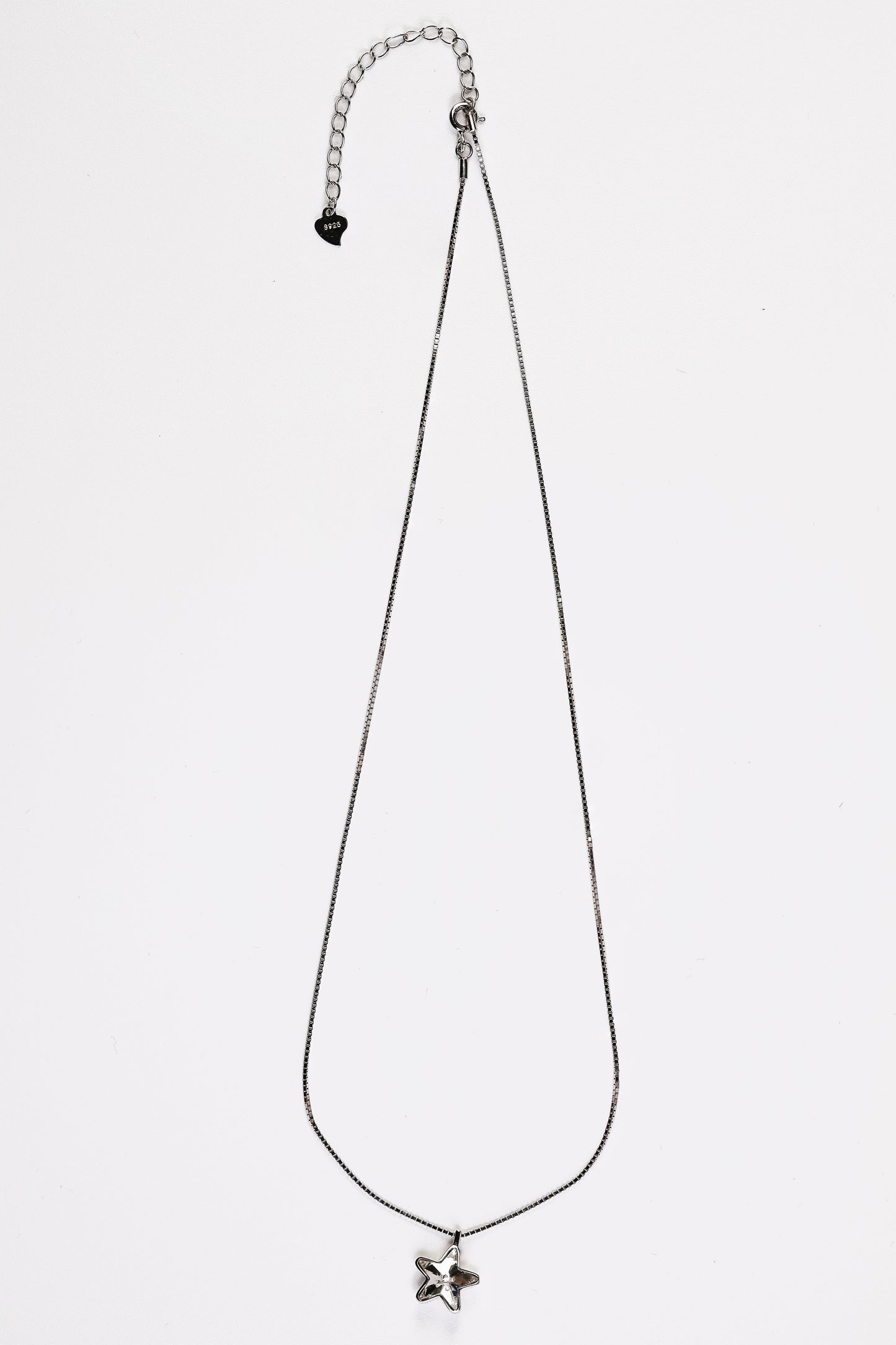 SparkStar Box Chain Pendant Necklace