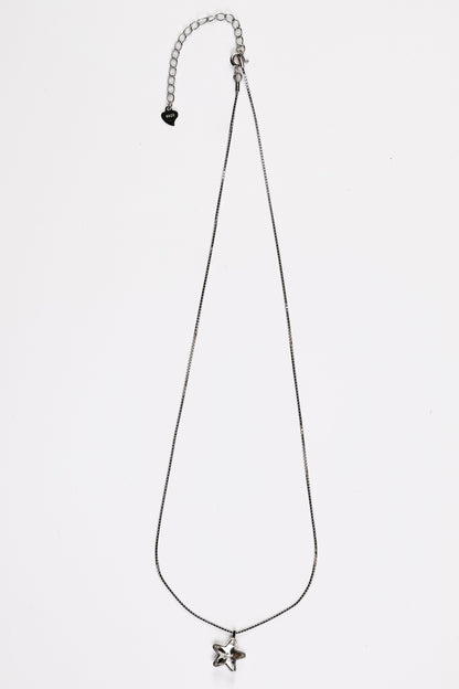 SparkStar Box Chain Pendant Necklace