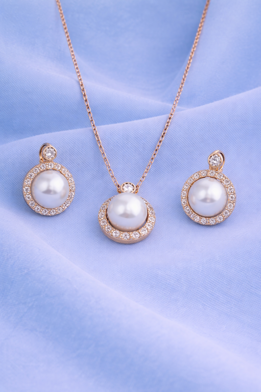 Moonveil Pearl Elegance Set