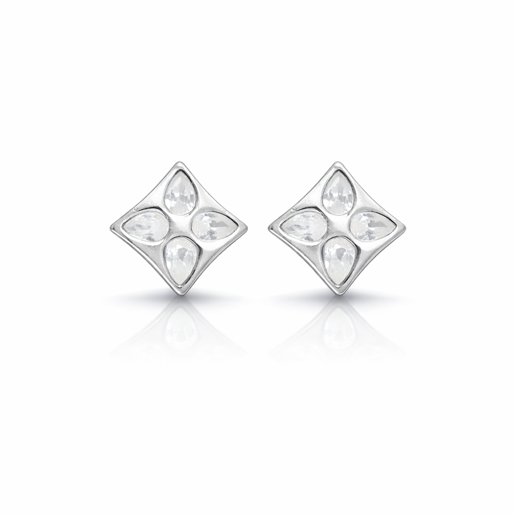 Diamond Frame Studs