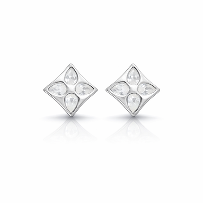 Diamond Frame Studs